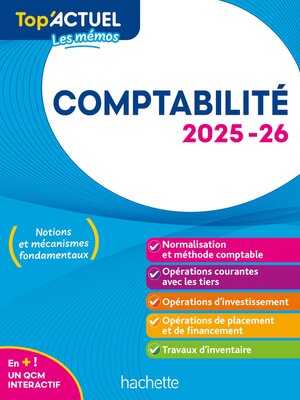cover image of Top'Actuel Comptabilité  2025-2026